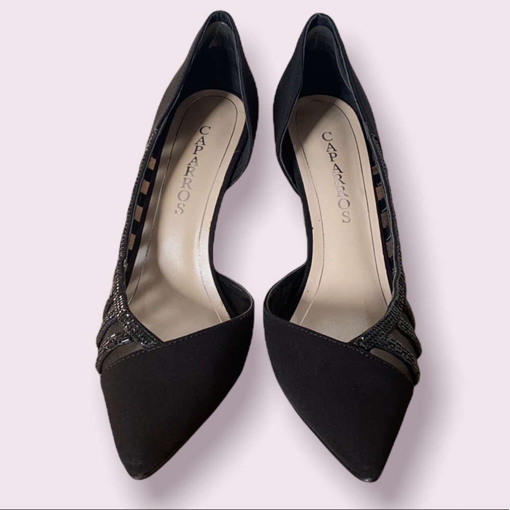Caparros Black Heels